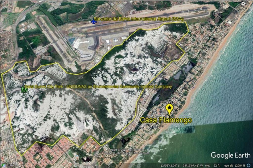 Suspiro Da Bahia Pe Na Areia Villa Salvador Buitenkant foto