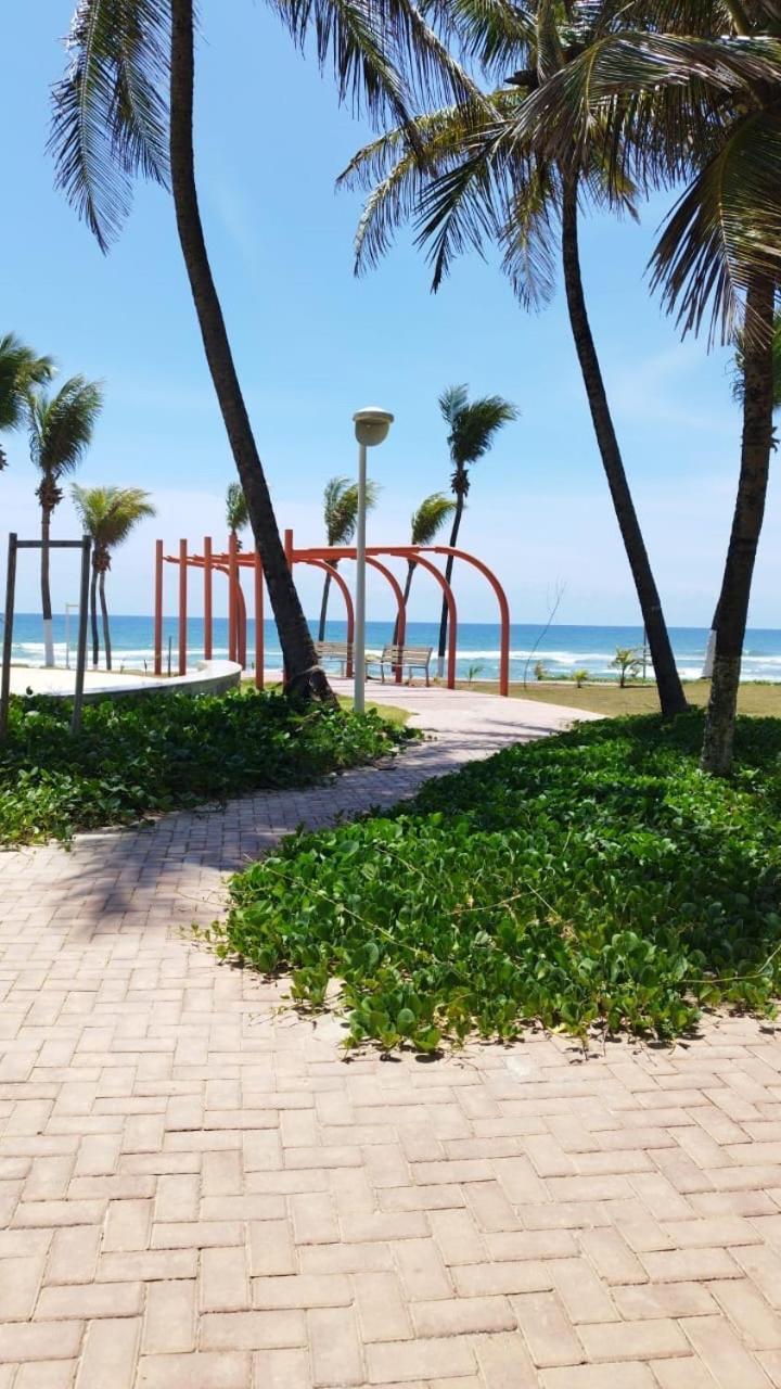 Suspiro Da Bahia Pe Na Areia Villa Salvador Buitenkant foto